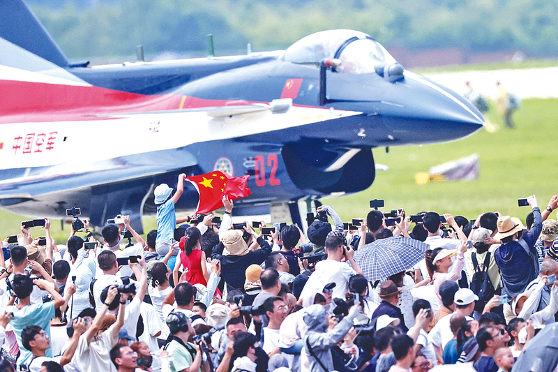 日逼高湖视频xxx长春航空展迎来首个公众日